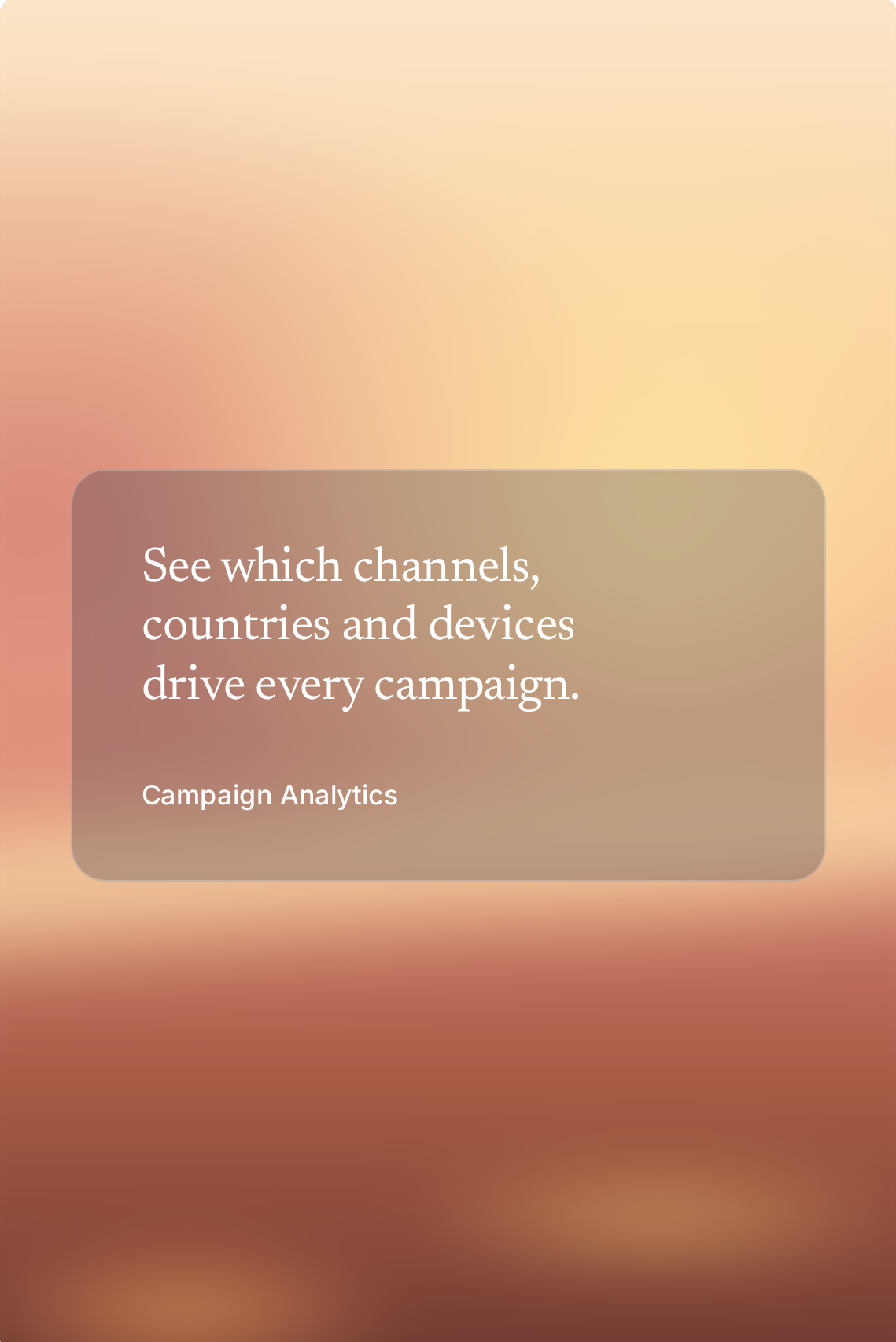 Campaign Analytics